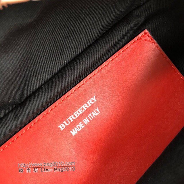 Burberry專櫃新款包包 巴寶莉TB腰包帆布胸包挎包  db1001